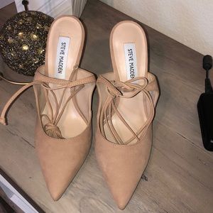 Steve Madden Heels w/ Sexy Ankle Ties.